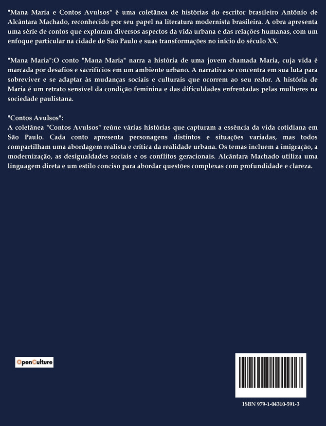 Mana Maria e Contos Avulsos