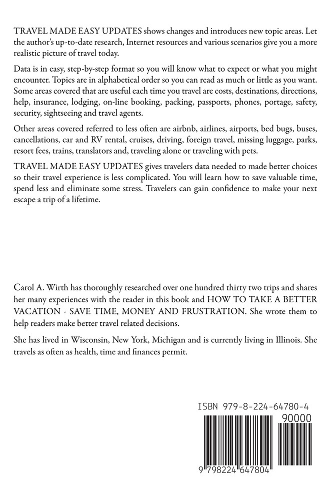 Travel Made Easy Updates