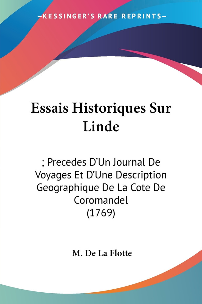 Essais Historiques Sur Linde