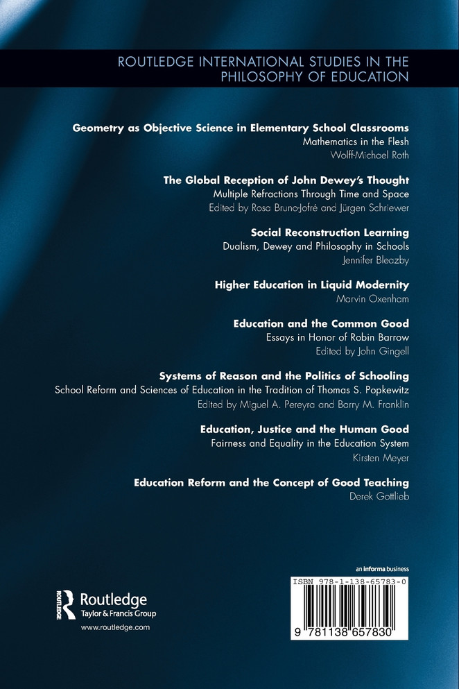 Education Reform and the Concept of Good Teaching