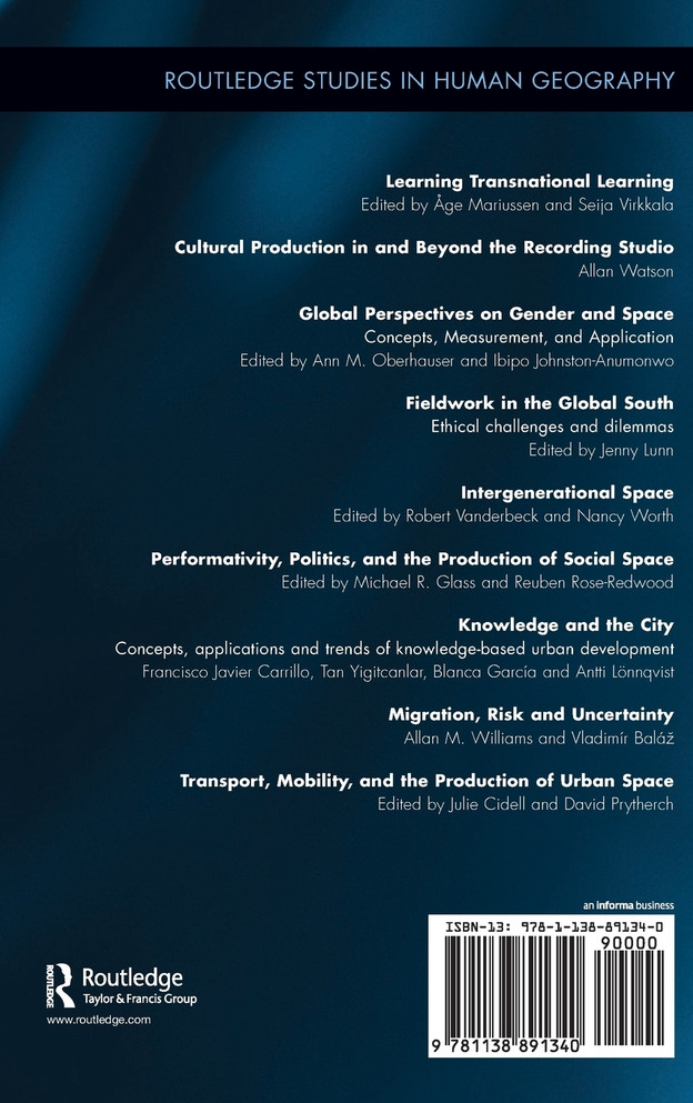 Transport, Mobility, and the Production of Urban Space