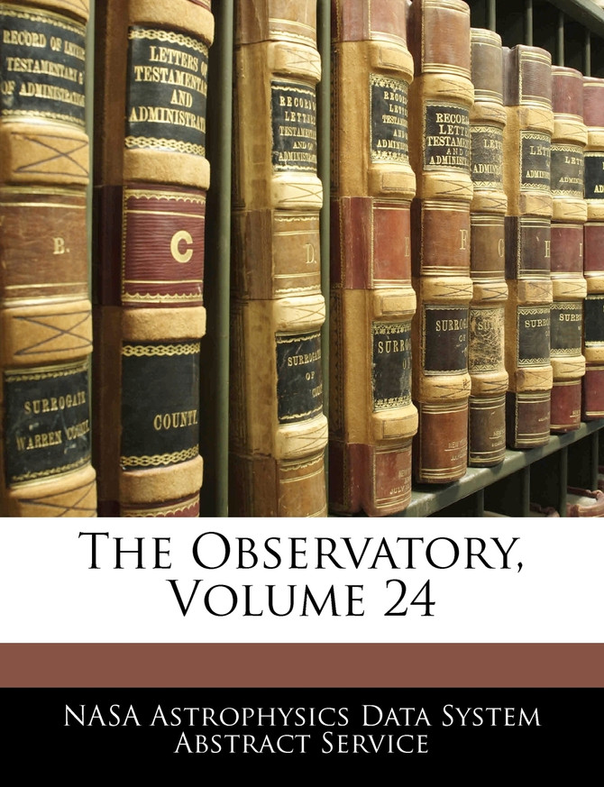 The Observatory, Volume 24