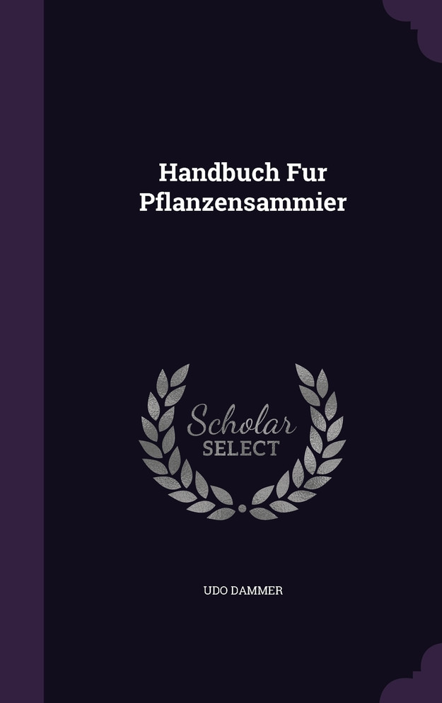 Handbuch Fur Pflanzensammier