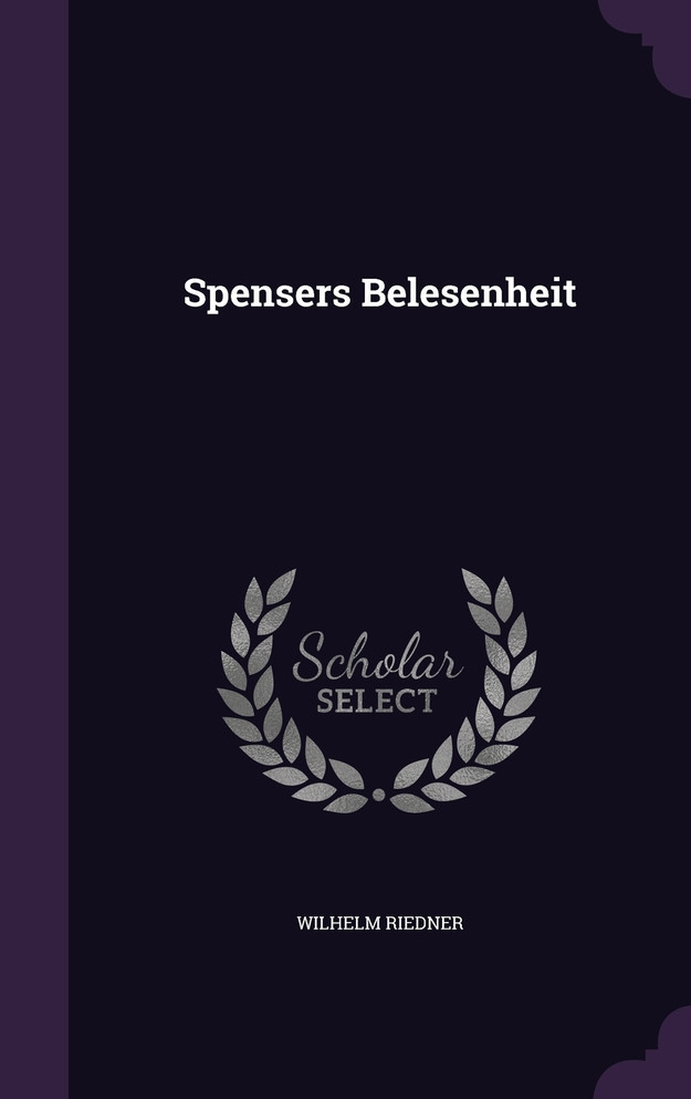 Spensers Belesenheit