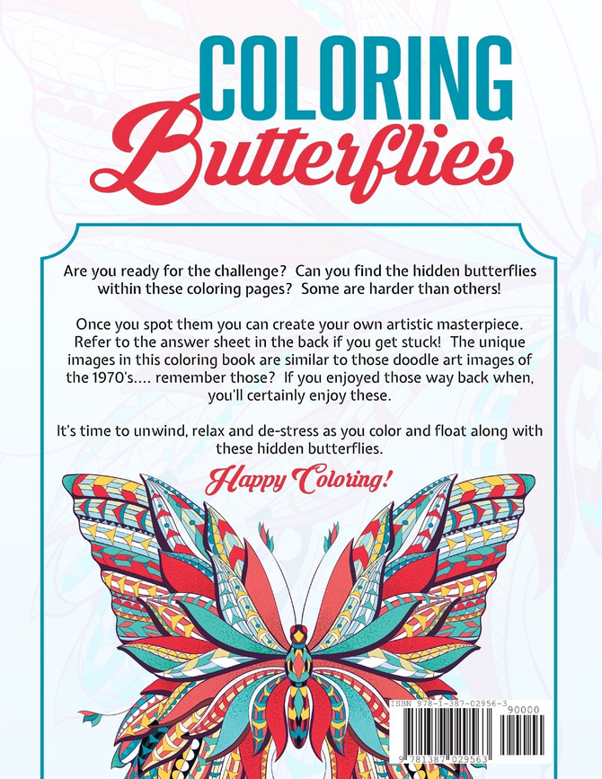 Coloring Butterflies