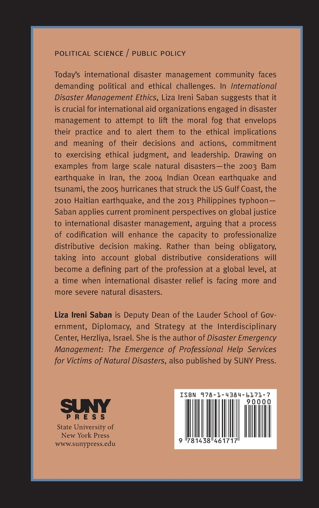 International Disaster Management Ethics