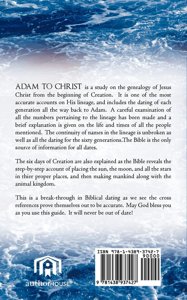 Adam to Christ