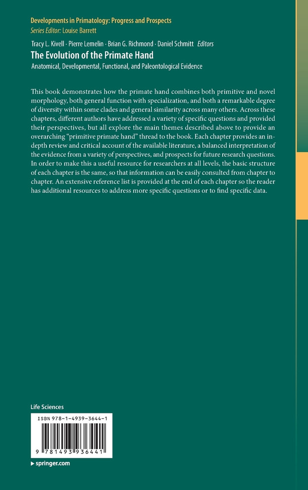 The Evolution of the Primate Hand