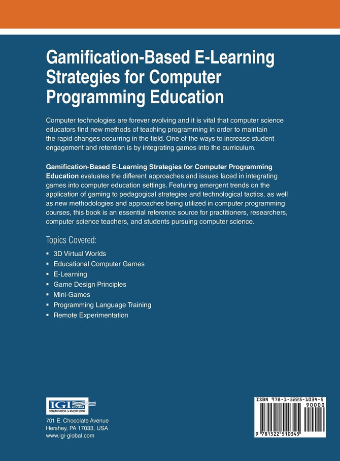Gamification-Based E-Learning Strategies for Computer Programming Education