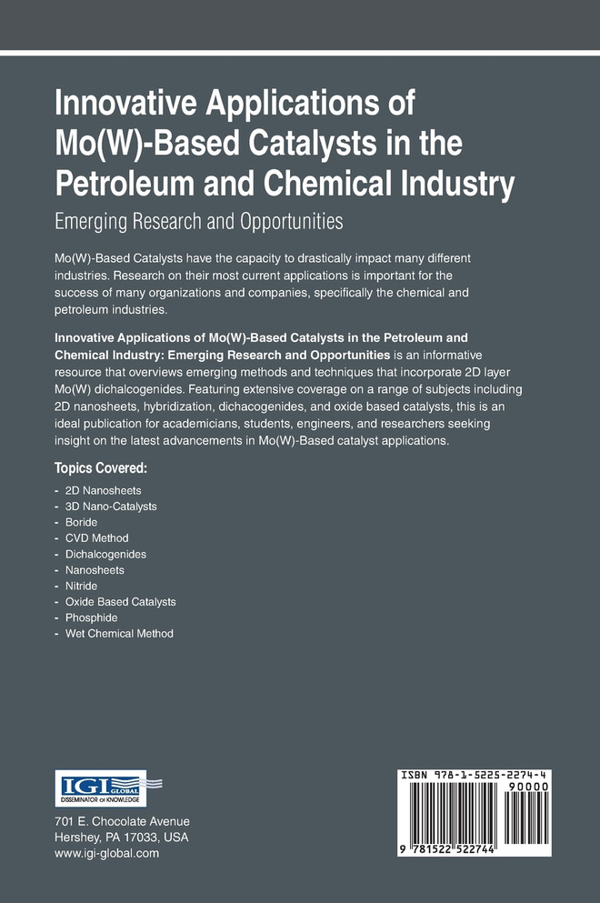 Innovative Applications of Mo(W)-Based Catalysts in the Petroleum and Chemical Industry