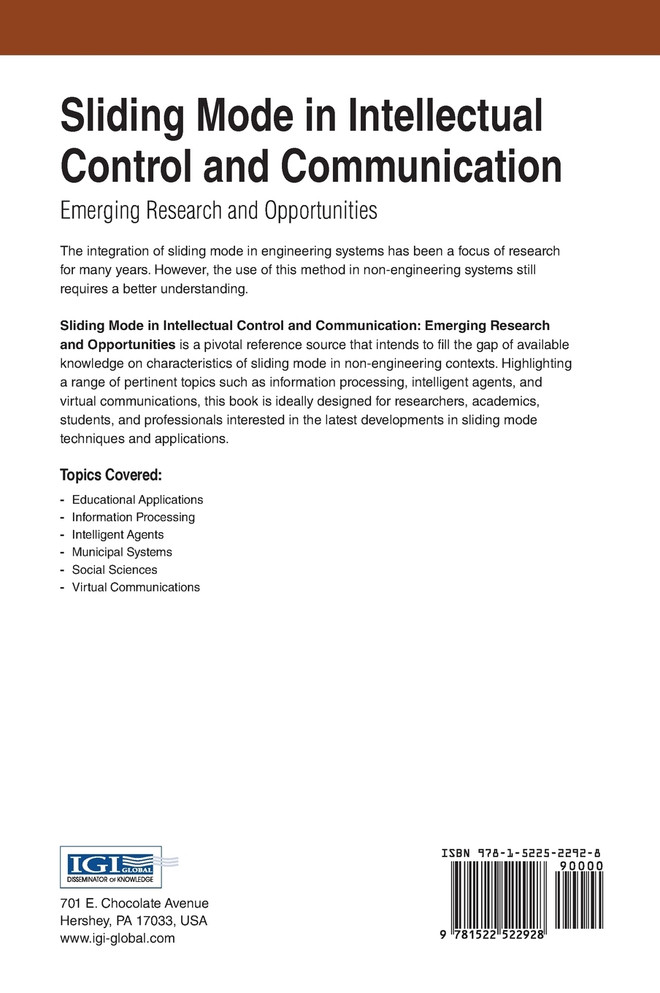 Sliding Mode in Intellectual Control and Communication