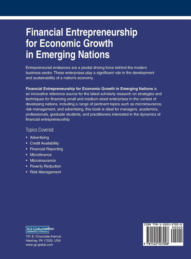 Financial Entrepreneurship for Economic Growth in Emerging Nations