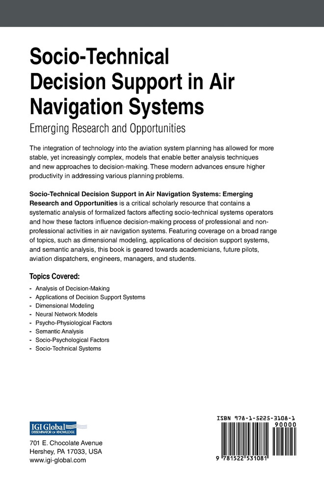 Socio-Technical Decision Support in Air Navigation Systems