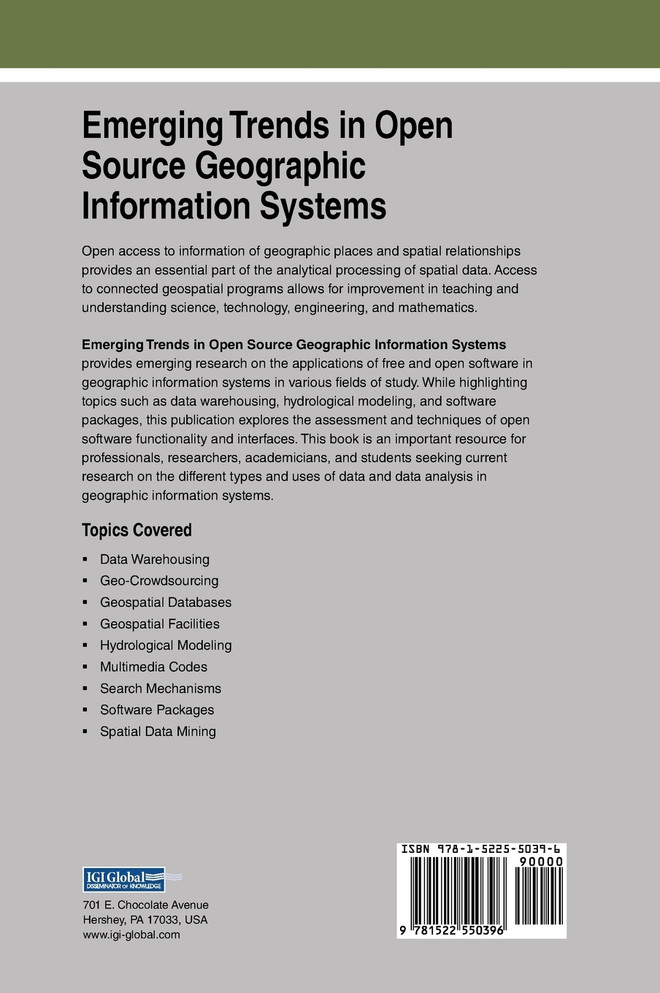 Emerging Trends in Open Source Geographic Information Systems