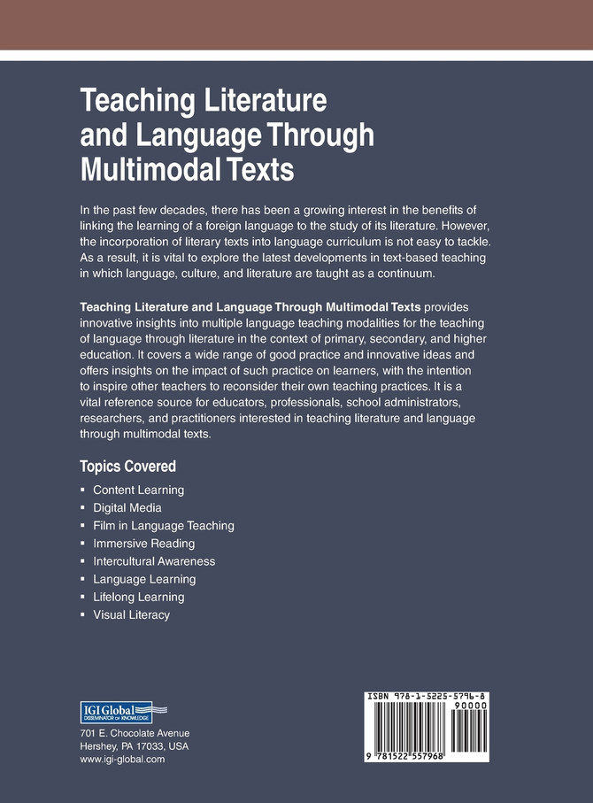 Teaching Literature and Language Through Multimodal Texts