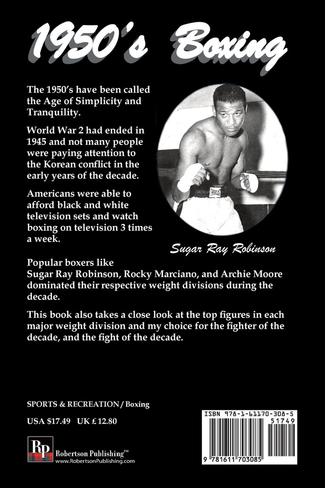 1950's Boxing in Black and White