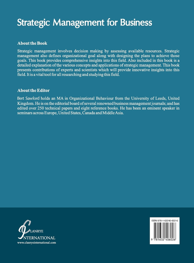 Strategic Management for Business