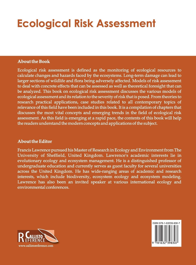 Ecological Risk Assessment
