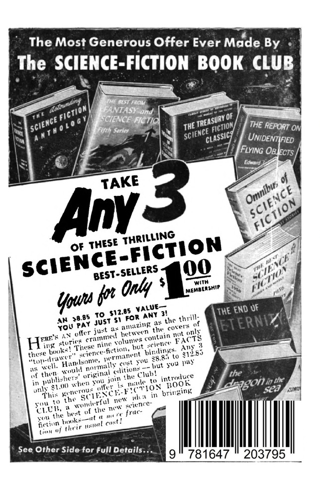 Infinity, March 1958