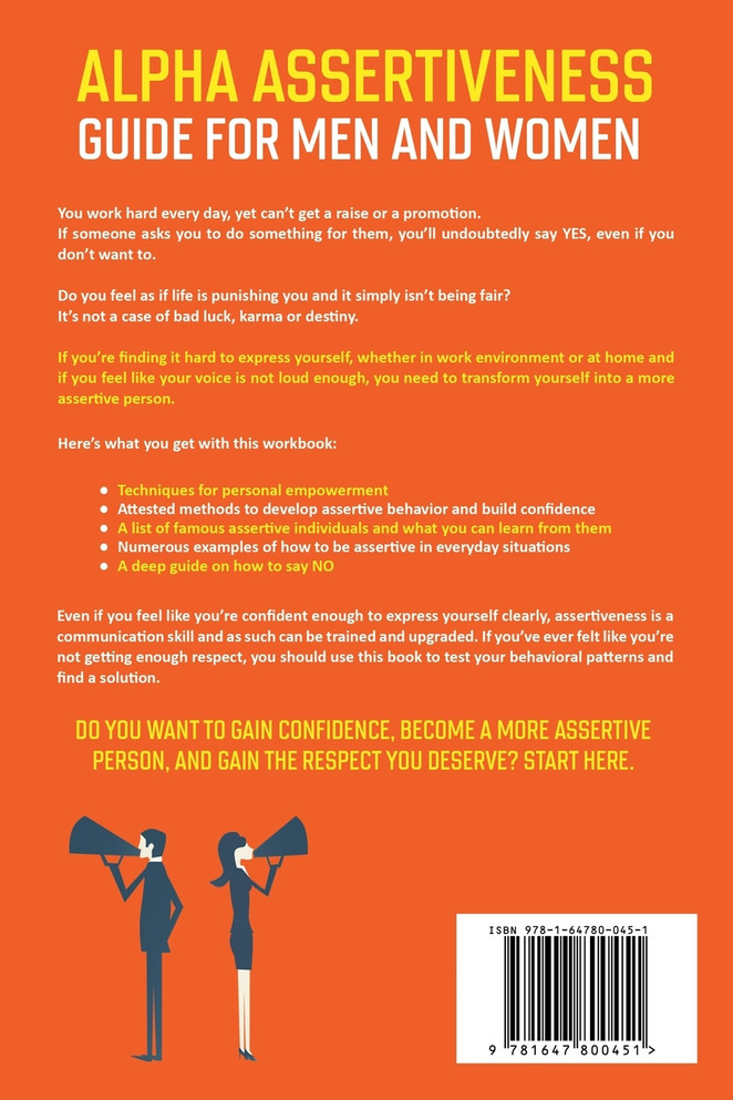 Alpha Assertiveness Guide for Men and Women