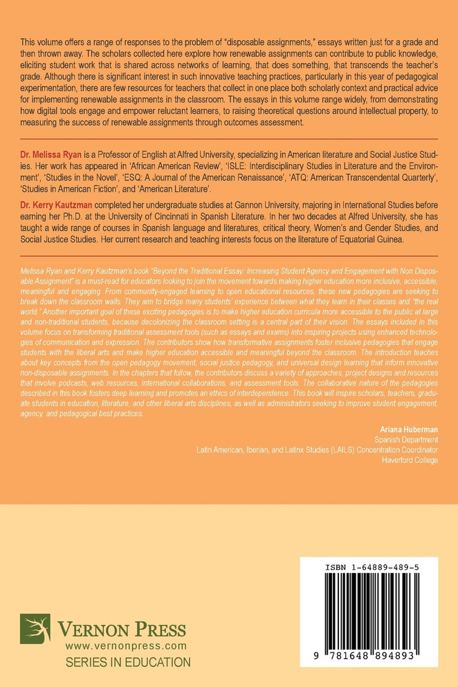 Beyond the Traditional Essay
