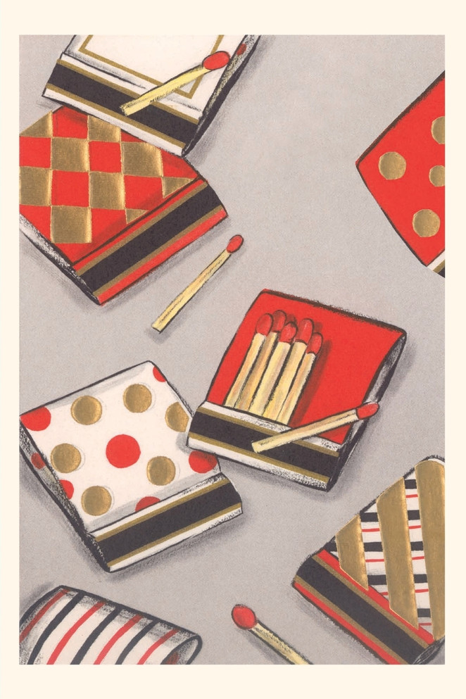 Vintage Journal  Matchbooks