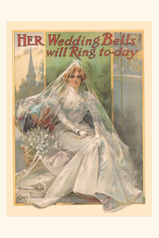 Vintage Journal Wedding Bells, Bride