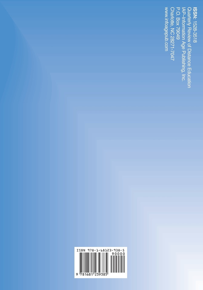 Quarterly Review of Distance Education, Volume 18 Number 1 2017