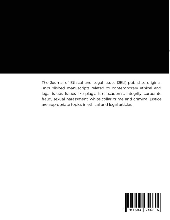 Journal of Ethical and Legal Issues - Volume 13