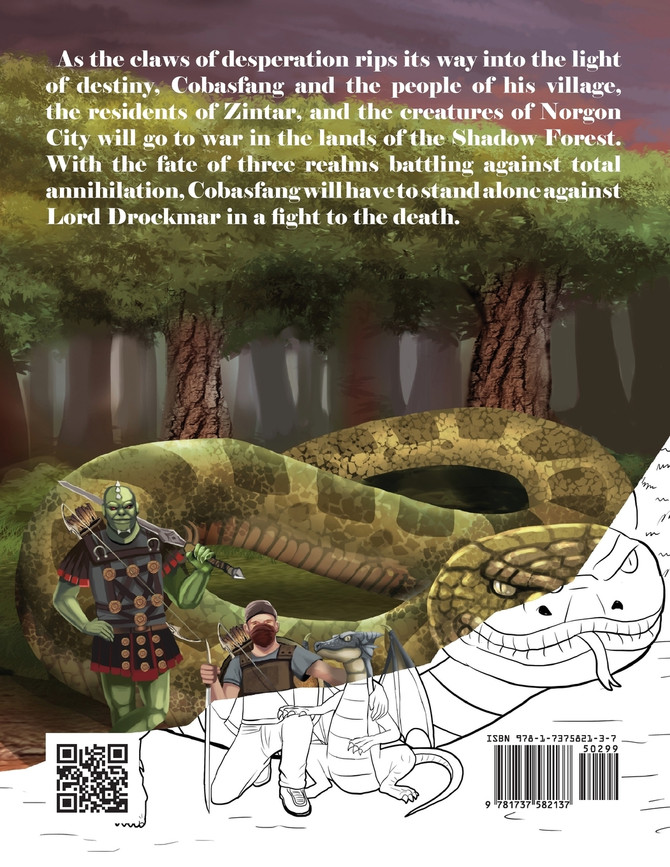 Coloring Book The Adventures of Cobasfang