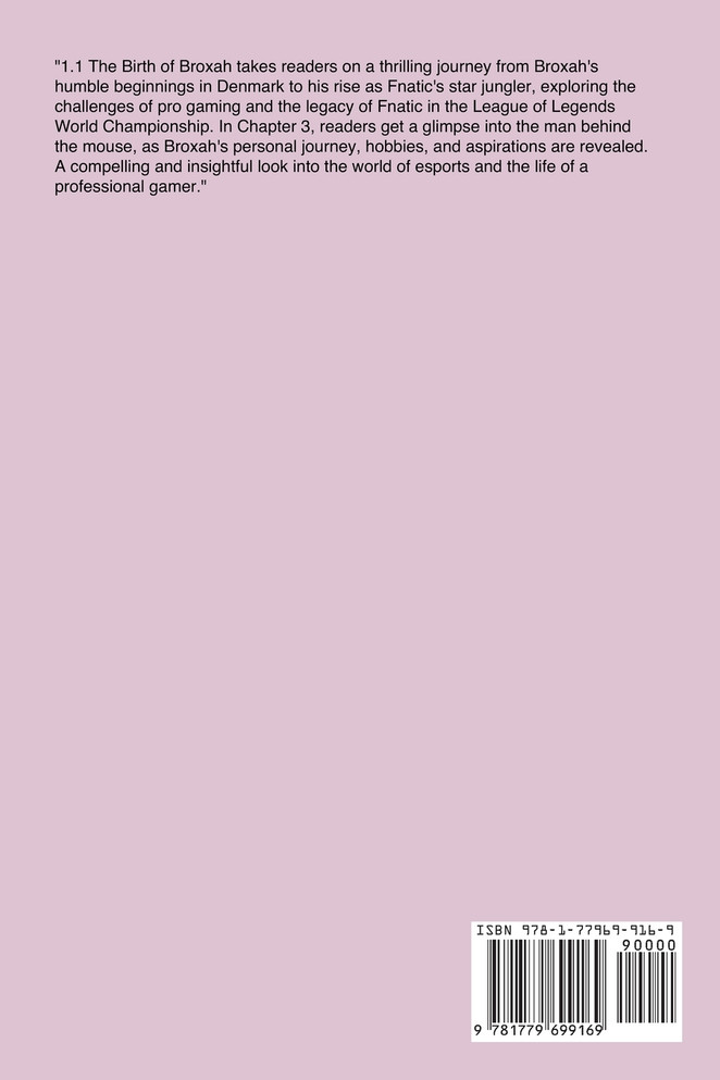 Behind the Life of Broxah