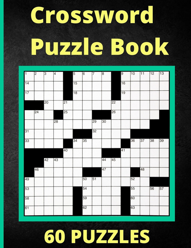 Crossword Puzzle Book 60 Puzzles