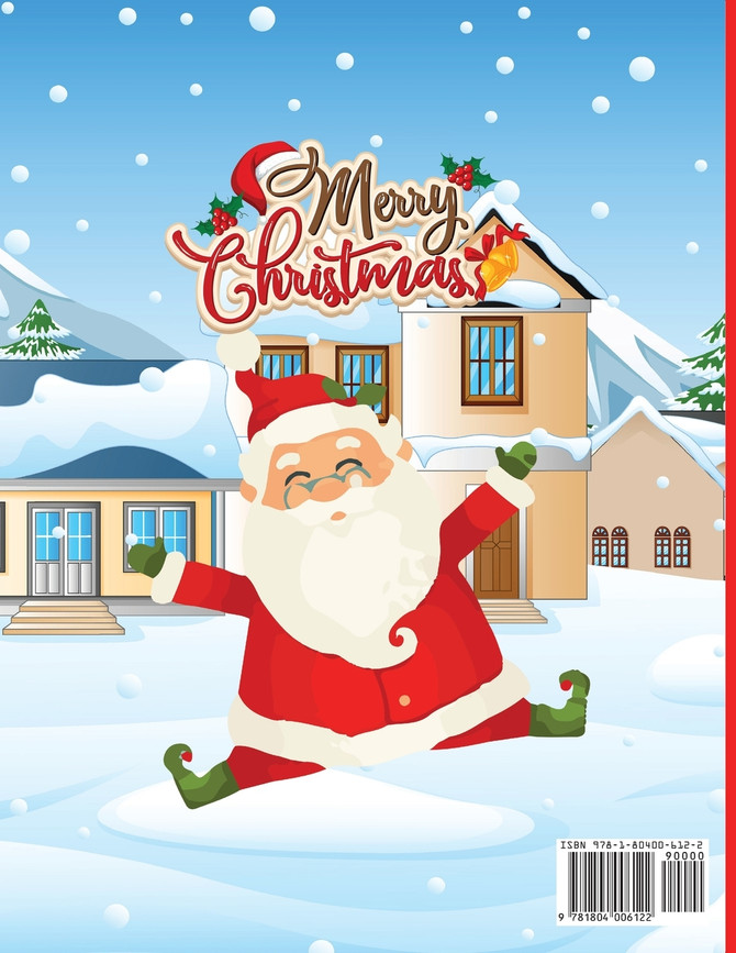 Christmas Activity Book for Kids Ages 6-8