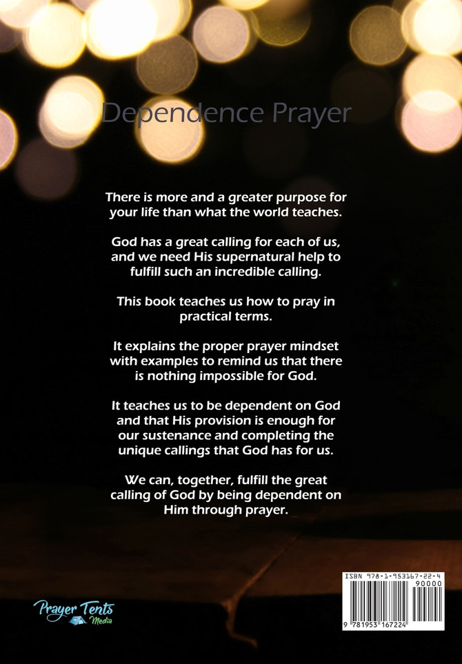 Dependence Prayer