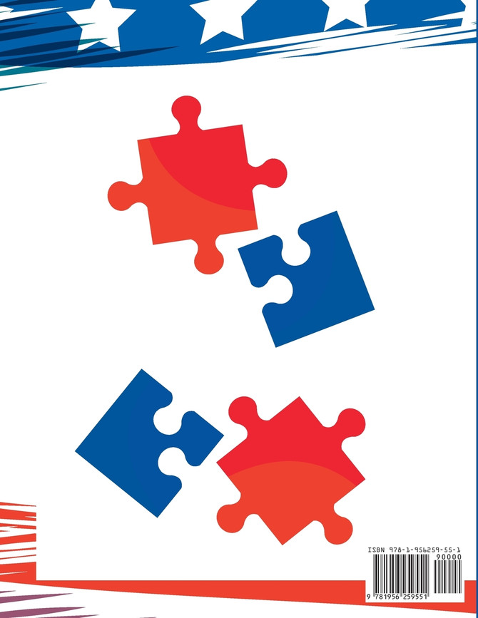 The 4th of July Cryptograms Puzzle Book for Adults