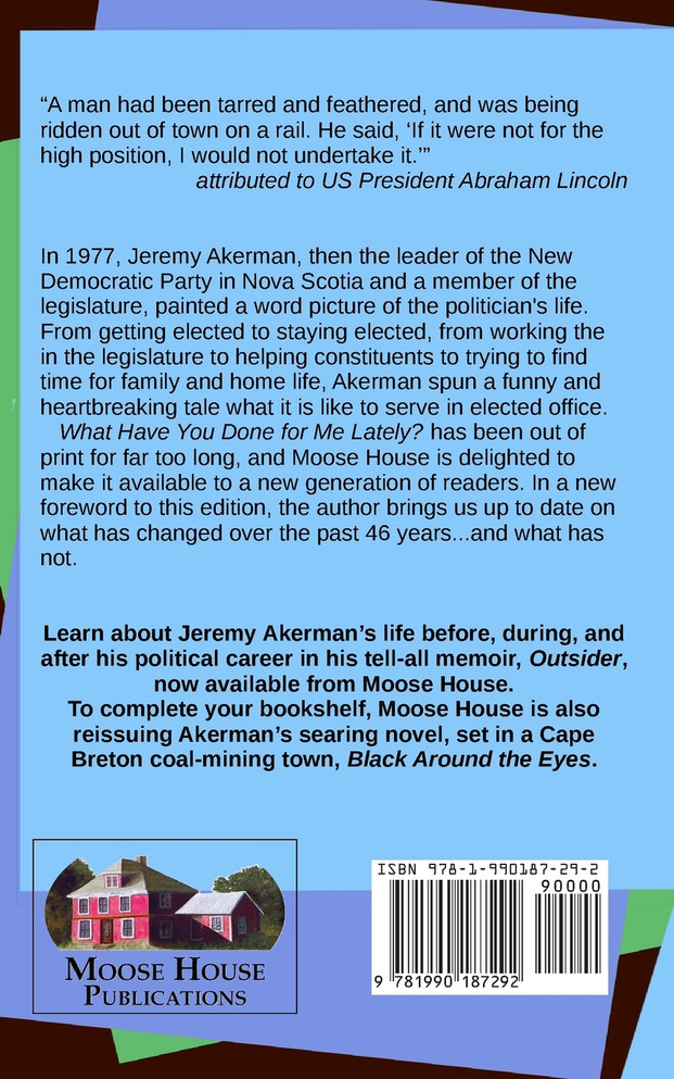 What Have You Done for Me Lately?