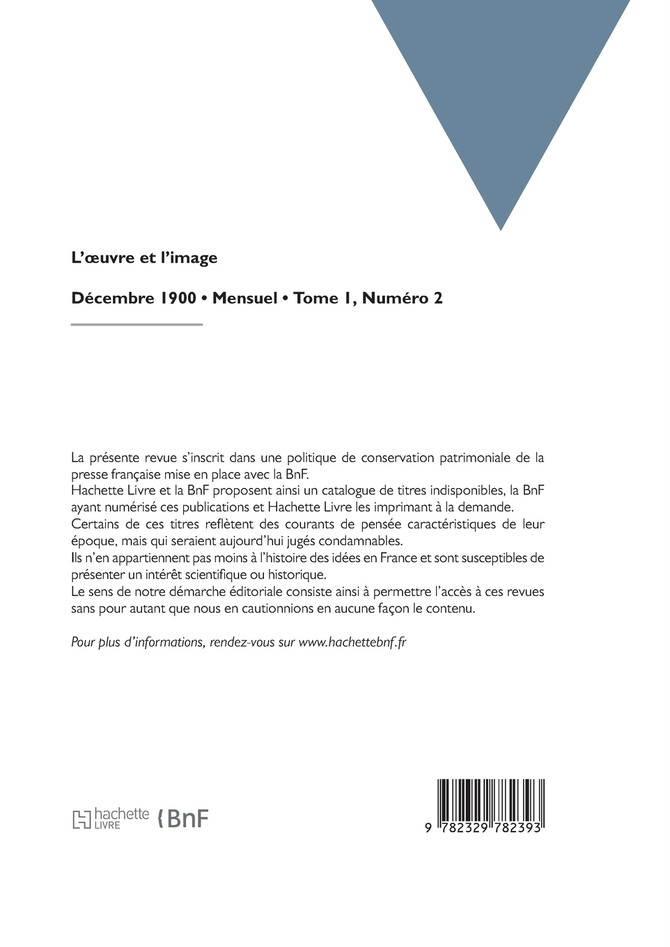 L'oeuvre et l'image