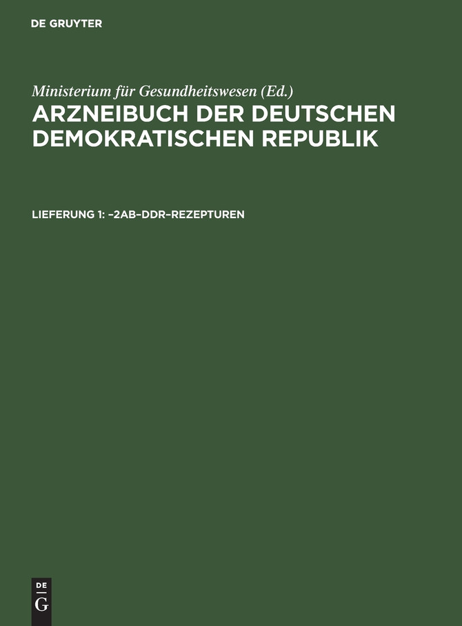 -2AB-DDR-Rezepturen