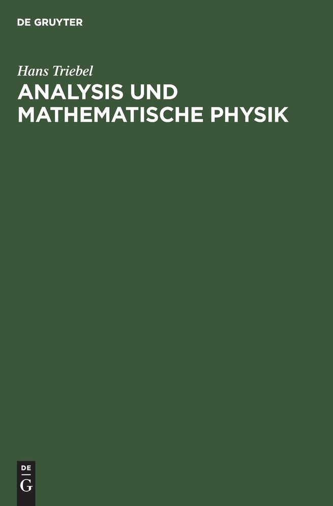 Analysis und mathematische Physik