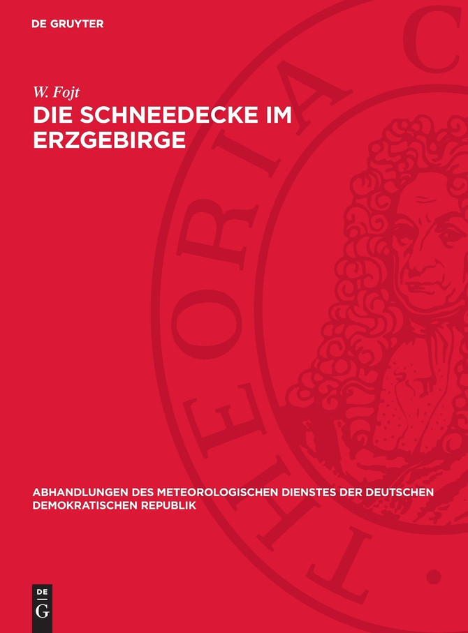 Die Schneedecke im Erzgebirge