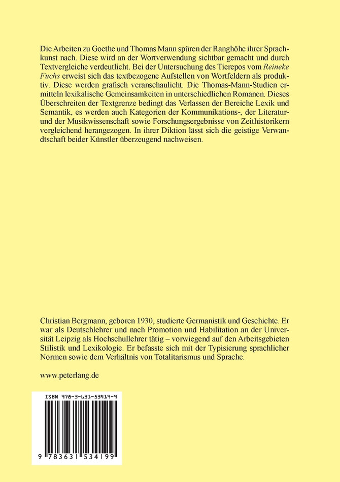 Wortgebrauch und Textvergleich