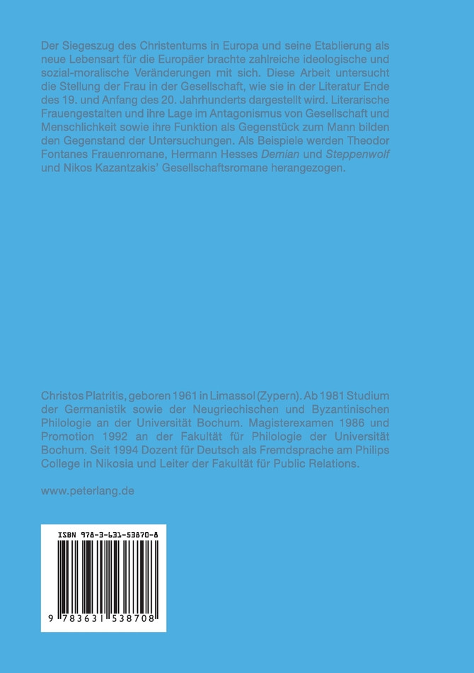 Die Darstellung der Frau in der Literatur des ausgehenden 19. und beginnenden 20. Jahrhunderts