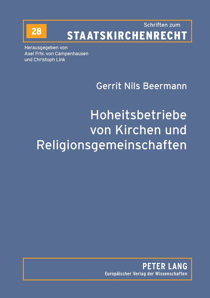 Hoheitsbetriebe von Kirchen und Religionsgemeinschaften