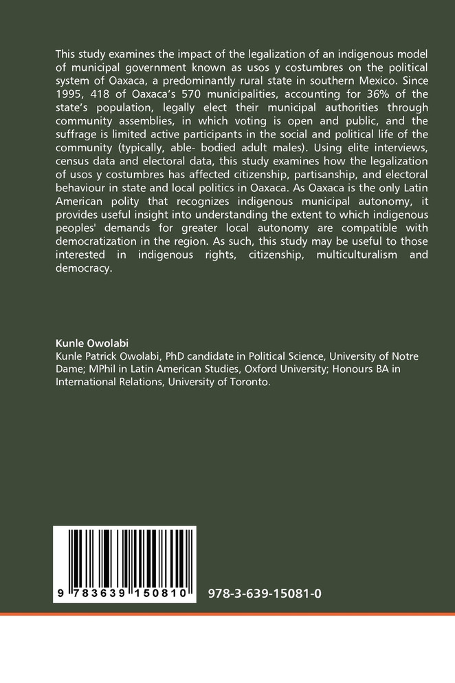 Citizenship, Indigenous Autonomy