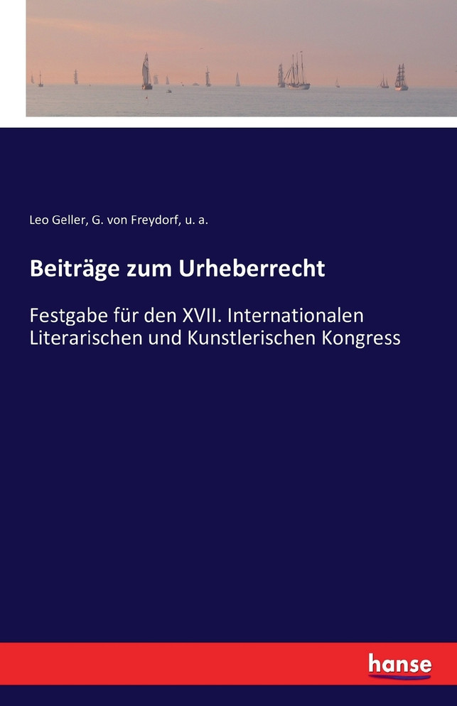 Beiträge zum Urheberrecht