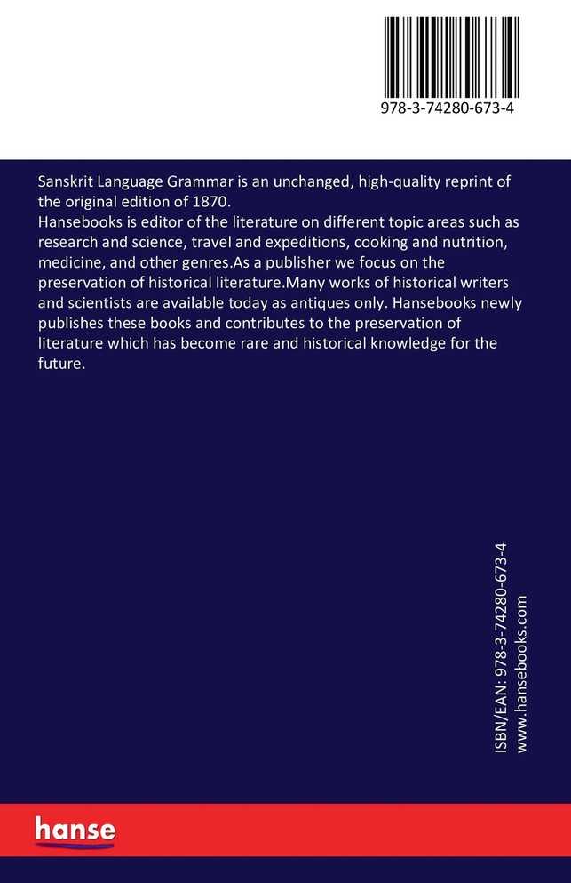 Sanskrit Language Grammar