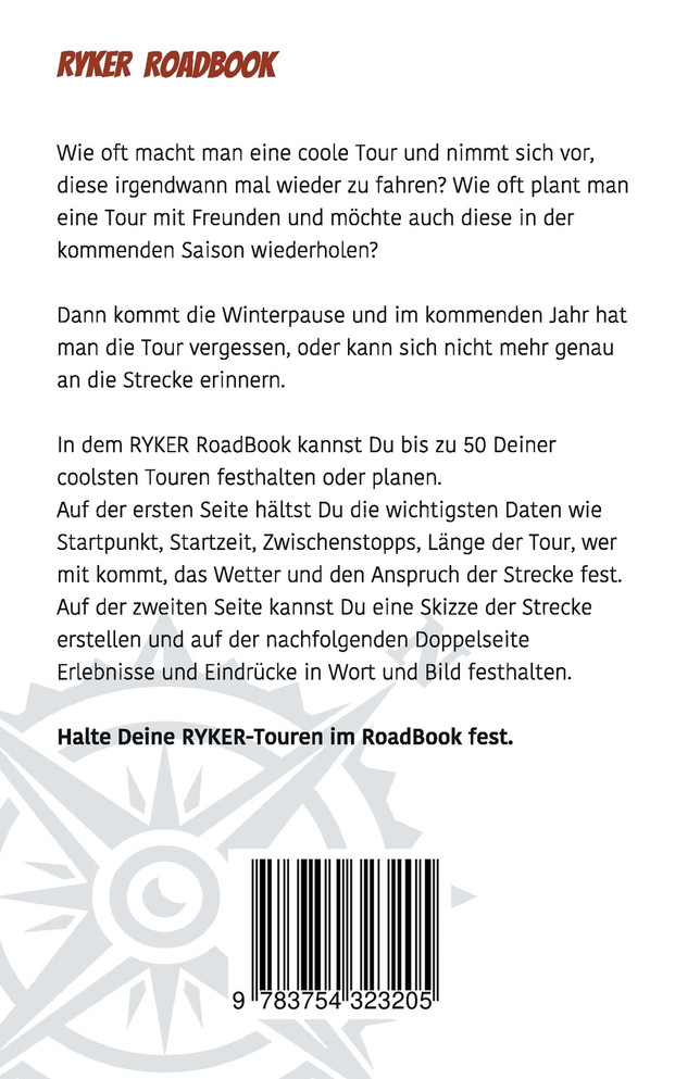 RYKER RoadBook