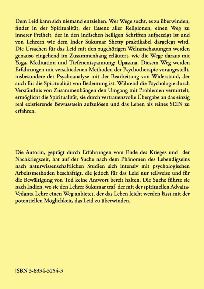 Von Gewalt zum Frieden durch Spiritualität