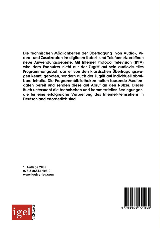 Zur Zukunft des Internet-Fernsehens