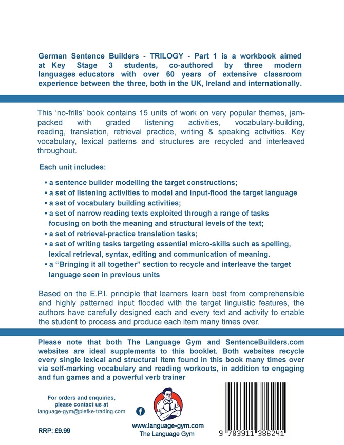 German Trilogy 1 Answer Booklet and Transcriptions